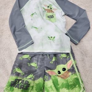 Star Wars Two Piece Rash Guard Set